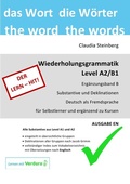 Cover: DaF - Wiederholungsgrammatik A2 / DaF - Wiederholungsgrammatik A2/B1 - Erg&auml;nzungsband B - Substantive und Deklinationen - Ausgabe EN - epubli