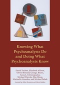 Cover: Knowing What Psychoanalysts Do and Doing What Psychoanalysts Know - Rowman & Littlefield Publishers