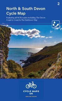 Abbildung von: North and South Devon Cycle Map 2 2023 - Cycle Maps UK