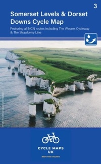 Abbildung von: Somerset Levels and Dorset Downs Cycle Map 3 2023 - Cycle Maps UK