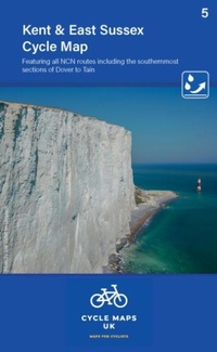 Abbildung von: Kent and East Sussex Cycle Map 5 2023 - Cycle Maps UK