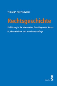 Enlarge image Cover: Rechtsgeschichte - Facultas