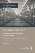 Cover: Datenschutzrecht - Schulthess Juristische Medien