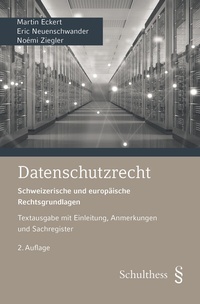 Enlarge image Cover: Datenschutzrecht - Schulthess Juristische Medien