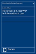 Cover: Narratives on Just War in International Law - Nomos