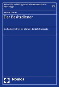 Abbildung von: Der Besitzdiener - Nomos