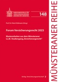 Cover: Forum Versicherungsrecht 2023 - VVW Verlag Versicherungswirtschaft