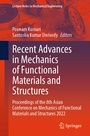 Cover: Recent Advances in Mechanics of Functional Materials and Structures - Springer