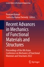 Cover: Recent Advances in Mechanics of Functional Materials and Structures - Springer