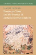 Cover: Persianate Verse and the Poetics of Eastern Internationalism - Cambridge University Press