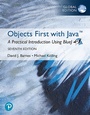 Cover: Objects First with Java: A Practical Introduction Using BlueJ, Global Edition - Pearson Education Limited