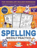 Cover: Spelling Weekly Practice for 4th Grade - Scholastic Panda Education