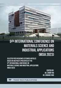 Abbildung von: 5th International Conference on Materials Science and Industrial Applications (MSIA 2023) - Trans Tech Publications Ltd