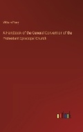 Cover: A Handbook of the General Convention of the Protestant Episcopal Church - Outlook Verlag