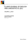Cover: CLAREP JOURNAL OF ENGLISH AND LINGUISTICS (C-JEL) - Galda Verlag
