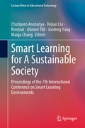 Cover: Smart Learning for A Sustainable Society - Springer
