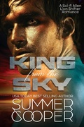 Cover: King From The Sky: A Sci-fi Alien Lion Shifter Romance - Lovy Books Ltd