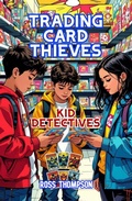 Cover: Trading Card Thieves (Kid Detectives, #7) - Ross Thompson