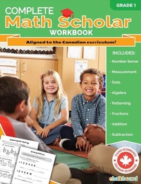 Enlarge image Cover: Complete Math Scholar Grade 1 - Chalkboard Publishing Inc