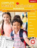 Cover: Complete Math Scholar Grade 2 - Chalkboard Publishing Inc