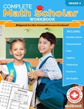 Cover: Complete Math Scholar Grade 3 - Chalkboard Publishing Inc