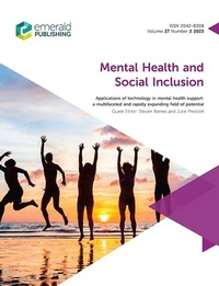 Enlarge image Cover: Applications of Technology in Mental Health Support - Emerald Publishing Limited