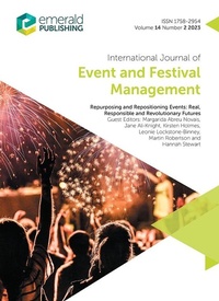 Abbildung von: Repurposing and Repositioning Events - Emerald Publishing Limited