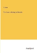 Cover: The Laws relating to Burials - Anatiposi Verlag