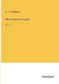 Enlarge image Cover: Miscellaneous Essays - Anatiposi Verlag