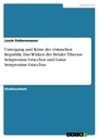 Bild: Untergang und Krise der römischen Republik. Das Wirken der Brüder Tiberius Sempronius Gracchus und Gaius Sempronius Gracchus - GRIN Verlag
