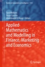 Cover: Applied Mathematics and Modelling in Finance, Marketing and Economics - Springer