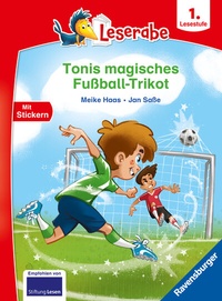 Abbildung von: Leserabe 1. Lesestufe - Tonis magisches Fußball-Trikot - Ravensburger