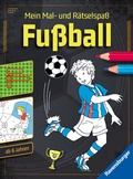 Cover: Mein Mal- und R&auml;tselspa&szlig;: Fu&szlig;ball - Ravensburger