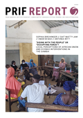 Cover: "Siding with the people" or "Occupying force"? - PRIF - Leibniz-Institut f&uuml;r Friedens- und Konfliktforschung
