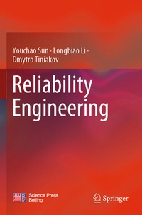 Enlarge image Cover: Reliability Engineering - Springer