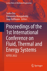 Abbildung von: Proceedings of the 1st International Conference on Fluid, Thermal and Energy Systems - Springer