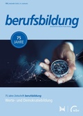 Cover: Werte- und Demokratiebildung - berufsbildung - Eusl Verlag