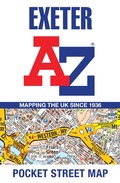 Cover: Exeter A-Z Pocket Street Map - HarperCollins