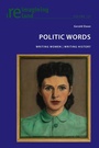 Cover: Politic Words - Peter Lang Verlag