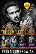 Cover: Blood & Bone Series: A Rock Star Romance Boxset - Paula Dombrowiak