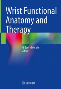 Abbildung von: Wrist Functional Anatomy and Therapy - Springer