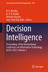Enlarge image Cover: Decision Intelligence - Springer