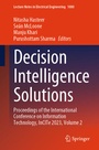 Cover: Decision Intelligence Solutions - Springer