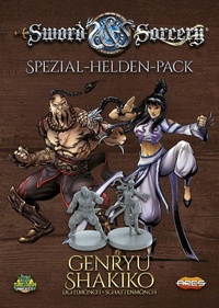 Abbildung von: Sword & Sorcery: Die Alten Chroniken - Genryu/Shakiko Spezial-Helden-Pack - Asmodee gmbH