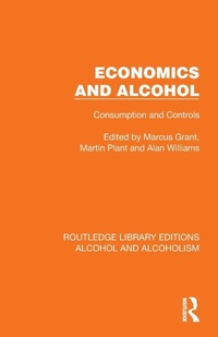 Enlarge image Cover: Economics and Alcohol - Routledge