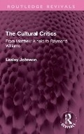 Cover: The Cultural Critics - Routledge