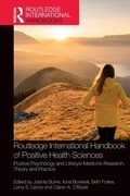 Cover: Routledge International Handbook of Positive Health Sciences - Routledge