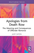 Cover: Apologies from Death Row - Routledge