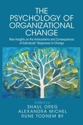 Cover: The Psychology of Organizational Change - Cambridge University Press