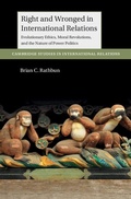 Cover: Right and Wronged in International Relations - Cambridge University Press